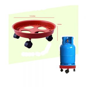movable gas cylinder trolley