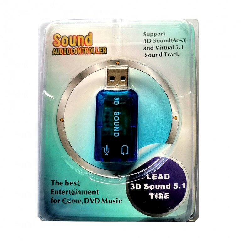 Quality Usb sound card audio card adapter brand new 5.1 Mygadgetslk